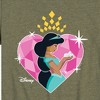Girls' - Disney Princess - Jasmine Short Sleeve Graphic T-Shirt - 2 of 4