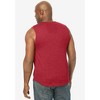 KingSize Men's Big & Tall Silver Cooling Muscle Tank - 3 of 4