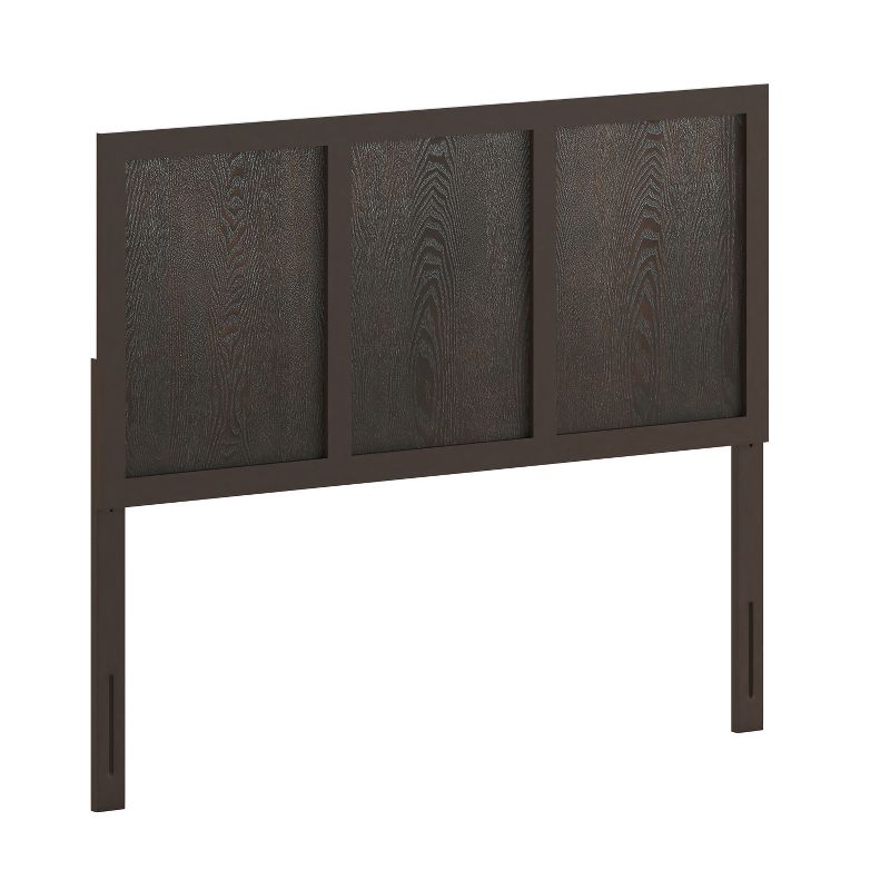 Flash Furniture Oliver Paneled Wooden Adjustable Headboard for Universal Metal Bed Frames, 1 of 12