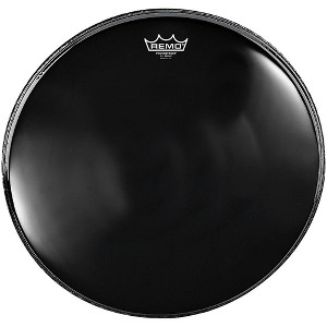 Remo Powerstroke 4 Ebony Batter Bass Drum Head With Impact Patch - 1 of 3