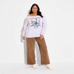Women's Pullover Sweatshirt - Wild Fable™ - 1 of 3