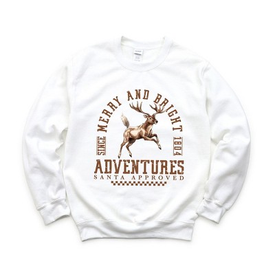 Simply Sage Market Women's Graphic Sweatshirt Merry and Bright Adventures
