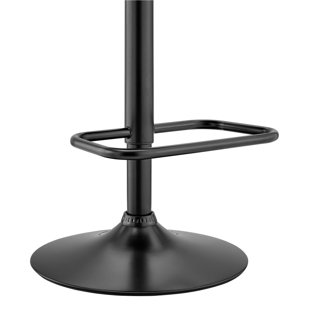 Armen Living Leland Barstool Gray and Walnut - thumbnail 10