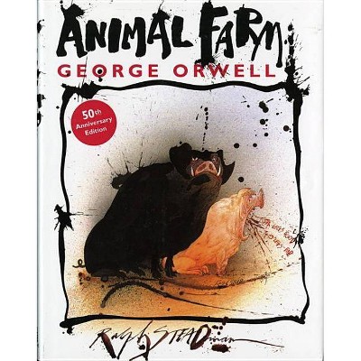 Animal Farm - 50th Edition by  George Orwell (Hardcover)