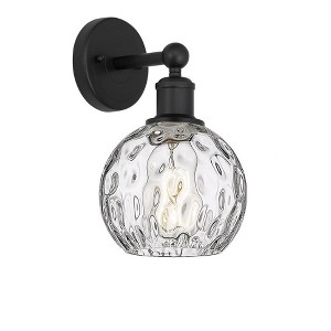 Athens Water Glass - 1 Light Wall Sconce In Industrial Style-10.5 Inches Tall and 6 Inches Wide - 1 of 1