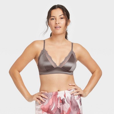 satin bralette