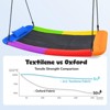 Etokfoks 800 lbs 60 Inch Skycurve Platform Tree Swing with Pillow for Kids and Adults Outdoor Textilene Fabric 9.8 FT Straps 1 Piece - 3 of 4