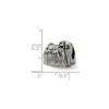 Black Bow Jewelry Sterling Silver Maltese Dog Bead Charm - 3 of 4
