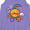 - Peanuts - Woodstock Peace And Love Flair Graphic Sleeveless Aline Dress - 2 of 4