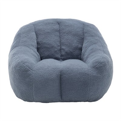 OUTSUPPLY Bean Bag Chair, Bean Bag Sofa with Soft Stuffed Filling, Fluffy and Lazy Sofa for Dorm, Apartment, Living Room