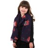 HalloweenCostumes.com One Size Fits Most  Luna Lovegood | Spectrespecs Lightweight Scarf, Purple/Pink/Green - 4 of 4