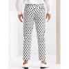INSPIRE CHIC Men's Polka Dots Pattern Straight Leg Dress Pants - 3 of 4