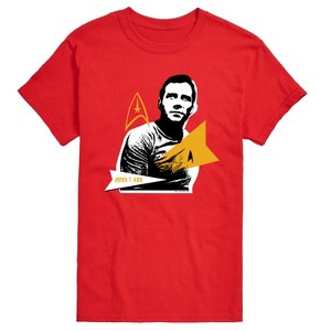 Men's - Star Trek - Retro Kirk Short Sleeve Graphic T-Shirt - 1 of 4