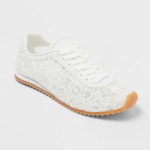 Женские кроссовки Universal Thread Women's JoJo Sneaker - Universal Thread™ White 6.5