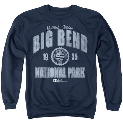 Men's Big Bend National Park Established Date Crewneck Sweatshirt