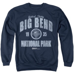 Men's Big Bend National Park Established Date Crewneck Sweatshirt - 1 of 4