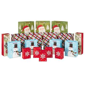 Hallmark Recyclable Gift Packaging Set Brown : Target