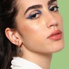 SOHI Women's Palm Drop Earrings - 3 of 3