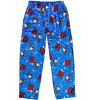 Seven Times Six Peanuts Snoopy Doghouse Christmas Lights Plush Fleece Men's Pajama Pants - 4 of 4
