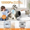 AirRobo Dog Grooming Vacuum, Dog Grooming 5Pc Kit 12000Pa Strong For Dogs 2L Large Capacity Shedding Grooming Hair Dog Hair Vacuum Quiet PG100 - 2 of 4