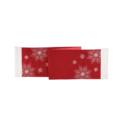 C&F Home 13.5" x 72" Snowy Holiday Runner