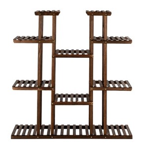 Karl Home Wood Plant Stand - 1 of 4
