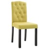 vidaXL Dining Chairs 2 pcs Green Fabric - 3 of 4