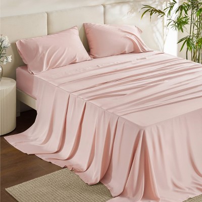 Bedsure | Rayon Derived from Bamboo Sheet Set Stay Cool & Comfy