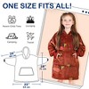 Catalonia Blanket Hoodie Sweatshirt for Kid, Fleece Snuggy Soft Wearable Blanket Pullover 4-12 Years Boy Girl Cozy Warm Gift - 3 of 4