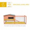ORRD Outdoor Rabbit Hutch with Run - Large 2-Story Wooden Bunny Cage, Weather-Resistant & Predator Proof for Rabbits & Guinea Pigs - 2 of 4