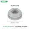 Unique Bargains M Silicone Waterproof Durable Multipurpose Mechanical Fasteners 1 Box - 3 of 4