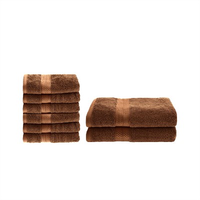Rayon from Bamboo and Cotton Blend Cozy Plush Towel Set by Blue Nile Mills