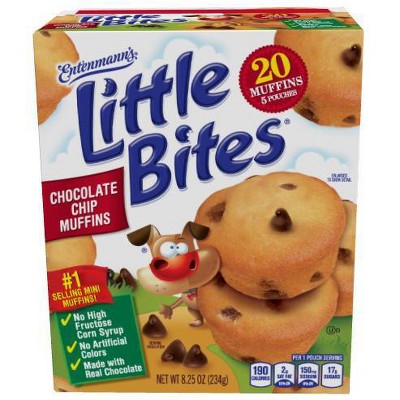 Entenmann's Little Bites Chocolate Chip Muffins - 8.25oz