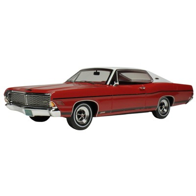 1968 Ford Galaxie 500 XL Candy Apple Red with White and Red Interior Limited Ed to 200 pcs 1/43 Model Car by Goldvarg Collection