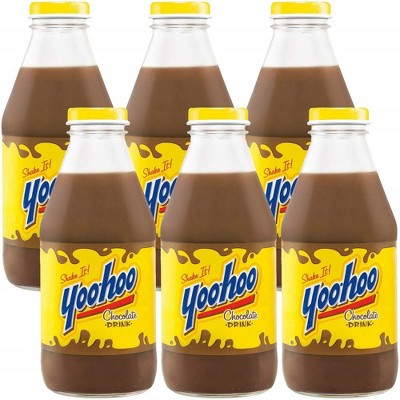 Yoohoo Chocolate Drink - 15.5 Fl Oz Bottle (Pack of 6)