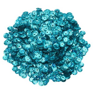 Unique Bargains Shine Smooth Crafts Sewing Cup Iridescent Sequins 2400 Pcs - 1 of 4