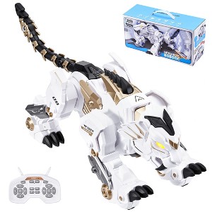 Programmable Robot Tiger Toy for Kids, Mechanical Robot with Voice