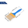Unique Bargains Nylon Bristle Wall Treatment Tool Paint Brush with Wooden Handle 10 Pcs - 2 of 4
