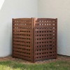 Mlmh & Kngwa 32"W Outside Wood Privacy Fence - 4 of 4