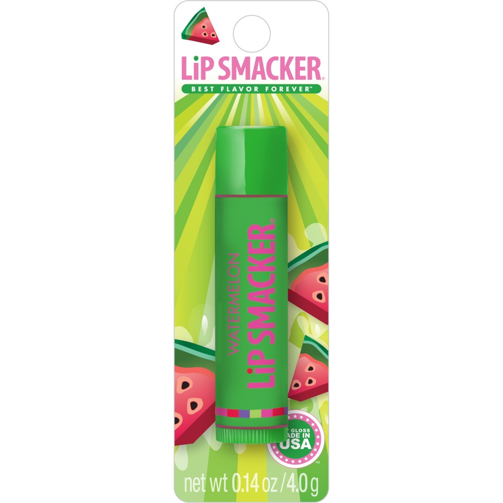 Photos - Cream / Lotion Lip Smacker Lip Balm - Watermelon - 0.14oz 