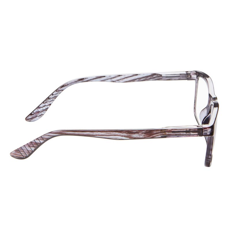 ICU Eyewear Novato Rectangle Reading Glasses - Gray, 5 of 7
