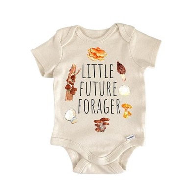 Mushroom Fungi Forager - Baby Boy Girl Clothes Infant Onesie® Funny Cute Newborn GS1