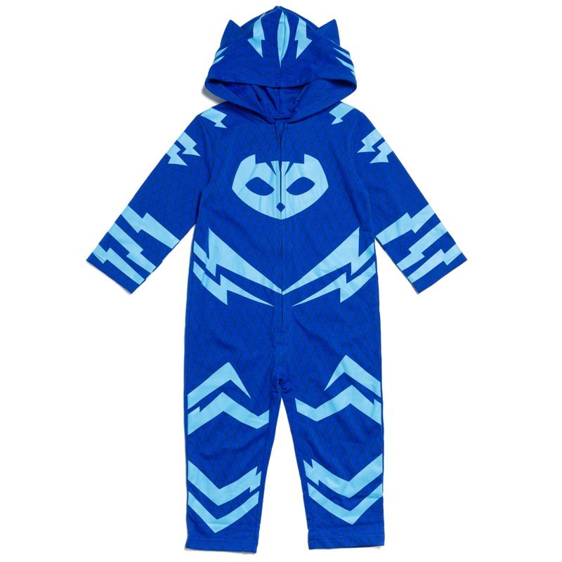 PJ Masks Catboy Zip Up Costume Coverall Toddler, 1 of 8
