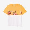 PATPAT Family Matching Mommy and Me Floral  Strap Midi Dresses and Splicing Short-sleeve T-shirts Sets - 2 of 4