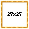 PosterPalooza | 27x27 Bamboo Picture Frame, UV Acrylic, 4 Finishes - Brown, Black, Gold, and Natural - 2 of 4