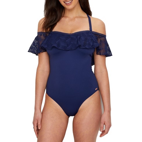 Fantasie Women's Marseille Bardot Underwire One-Piece - FS6688 36D Twilight