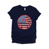 Simply Sage Market S.W.Smiley Flag Smiley Face Short Sleeve Tee - 2 of 4