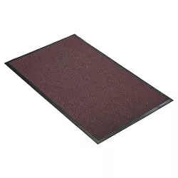 Burgundy Solid Doormat - (3'x5') - HomeTrax