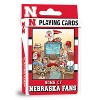 MasterPieces Officially Licensed NCAA Nebraska Cornhuskers Fan Deck Playing Cards - 54 Card Deck - 2 of 4