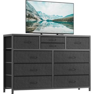 10-Drawer Dresser TV Stand for 55” TV, Versatile Storage Unit for Bedroom, Living Room, Hallway, and Entryway - 1 of 4